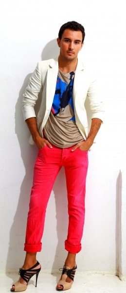 men in heels
