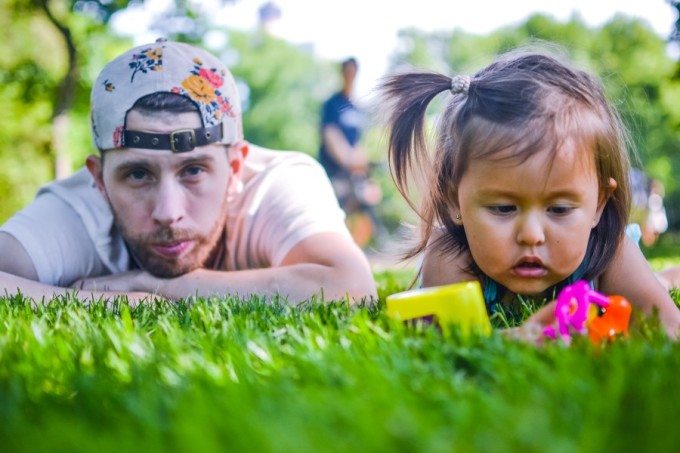 father and daughter