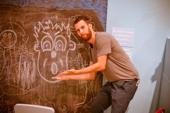 chalkboard artist