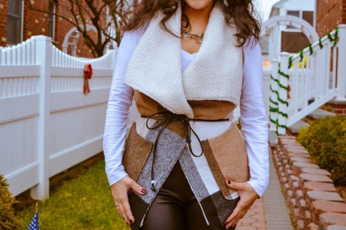 belted vest