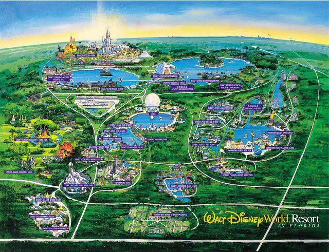 Disney-World-Map-Parks