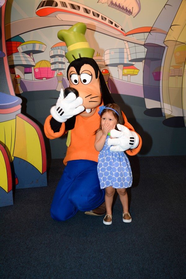Z and Goofy doing his silly laugh-