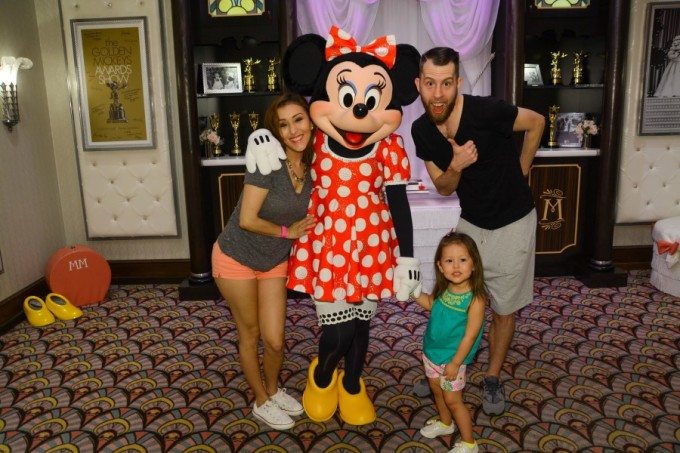 Who's more excited to see Minnie???