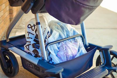 stroller storage