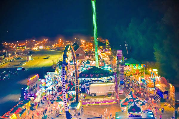 ferris wheel view