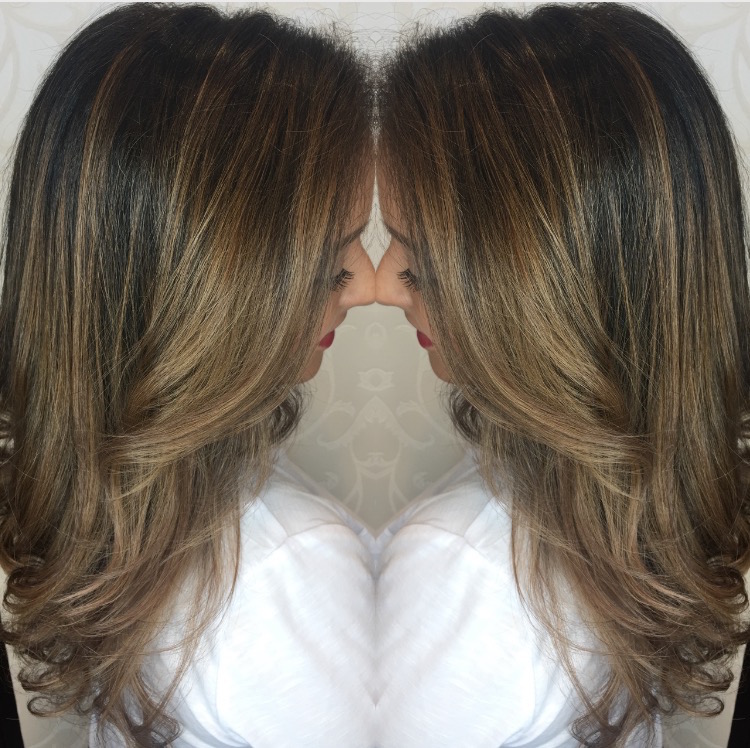 summer balayage hair