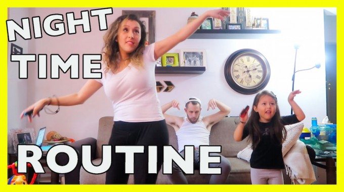 We all have a morning and night time routine. Here is my nighttime routine with the family!