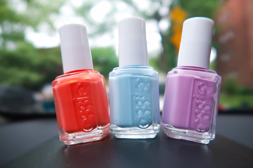 essie summer nail polishes