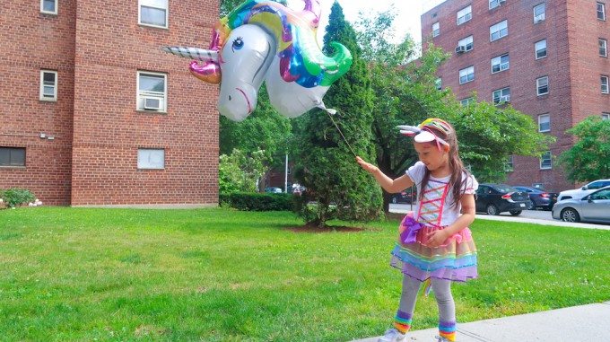 scary unicorn party