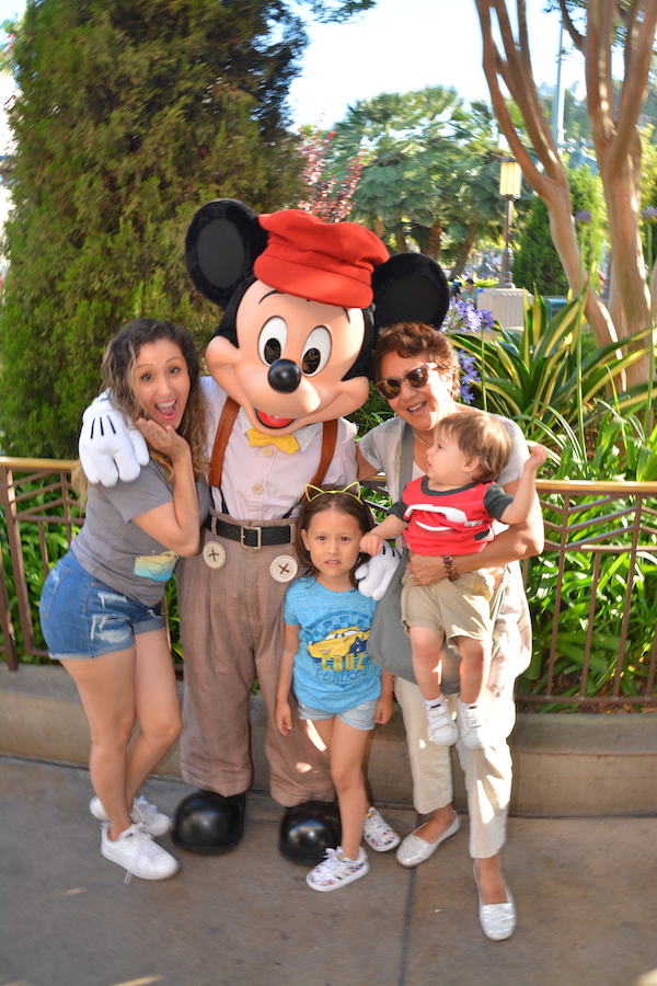 meeting Mickey Mouse