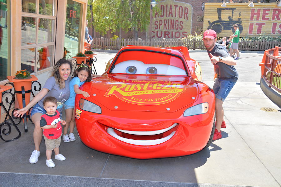 Cars characters at California Adventure