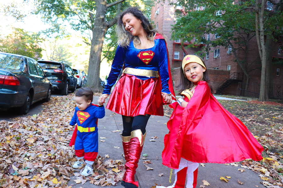 family superhero costumes