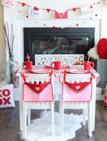 Beautiful way to decorate your home for Valentine's Day