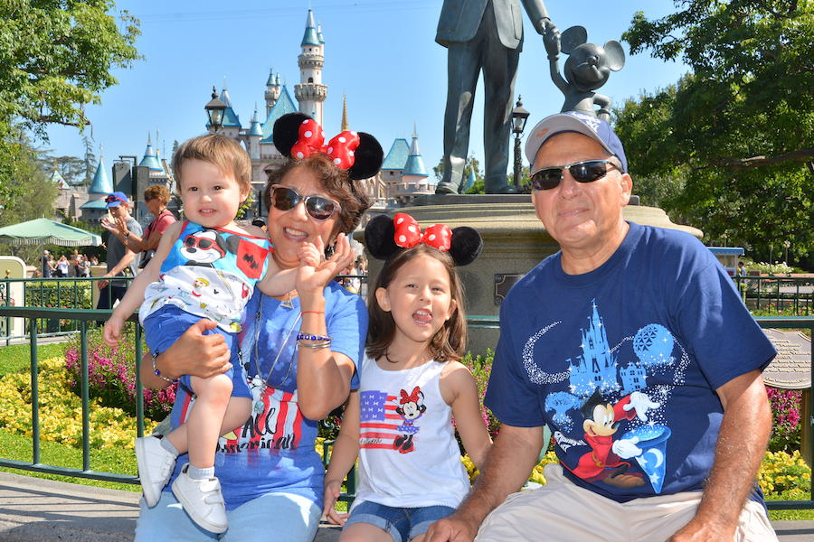 vacationing to Disney with the family