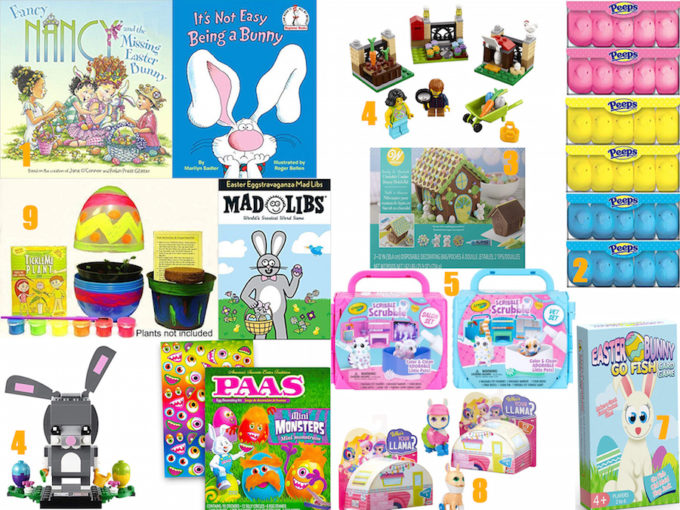 Easter basket ideas and stuffers for toddelrs!