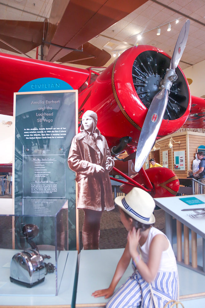 Amelia Earhart in Washington DC