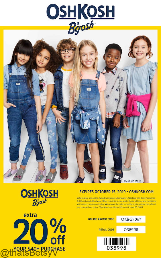 Osh Kosh coupon